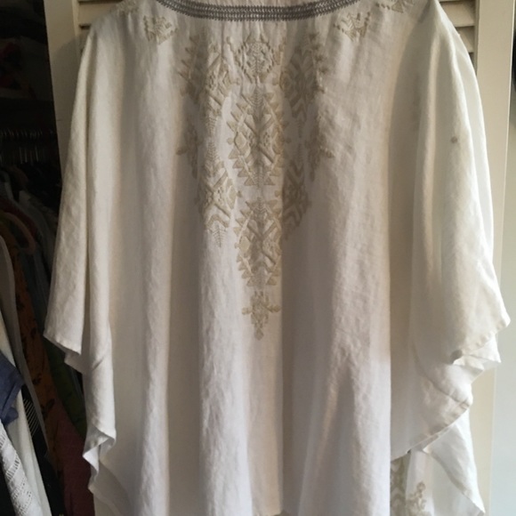 Johnny Was Linen Kimono - Picture 4 of 5